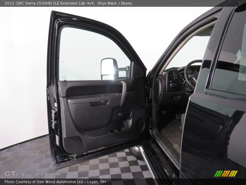 Onyx Black / Ebony 2013 GMC Sierra 2500HD SLE Extended Cab 4x4