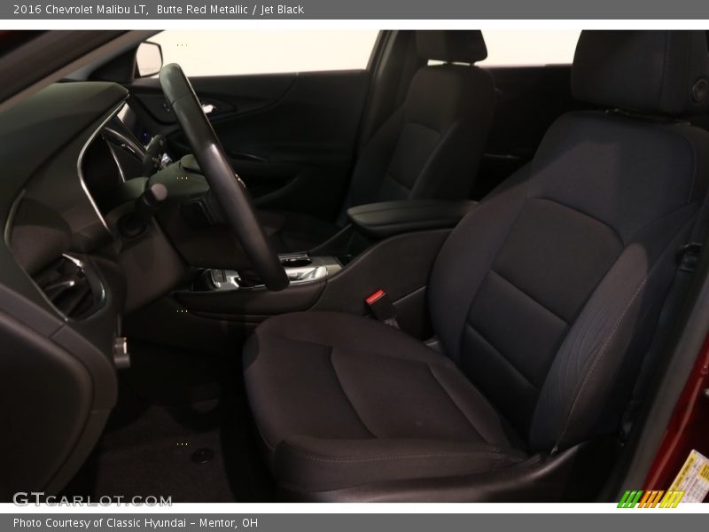Butte Red Metallic / Jet Black 2016 Chevrolet Malibu LT