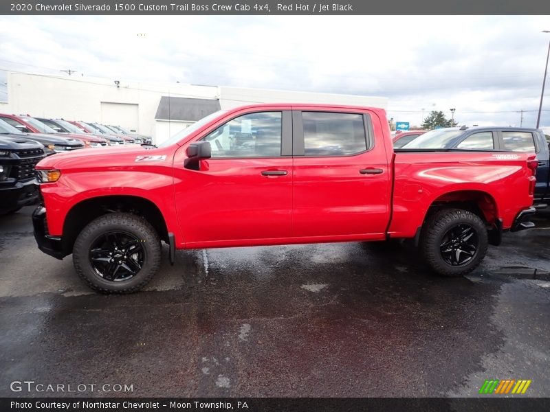  2020 Silverado 1500 Custom Trail Boss Crew Cab 4x4 Red Hot