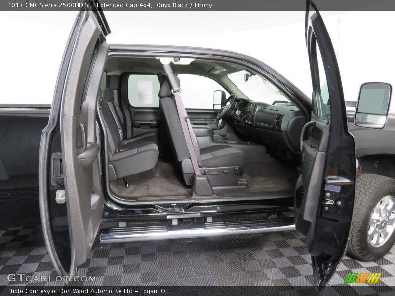 Onyx Black / Ebony 2013 GMC Sierra 2500HD SLE Extended Cab 4x4