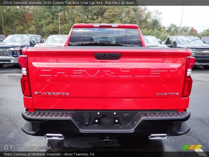 Red Hot / Jet Black 2020 Chevrolet Silverado 1500 Custom Trail Boss Crew Cab 4x4