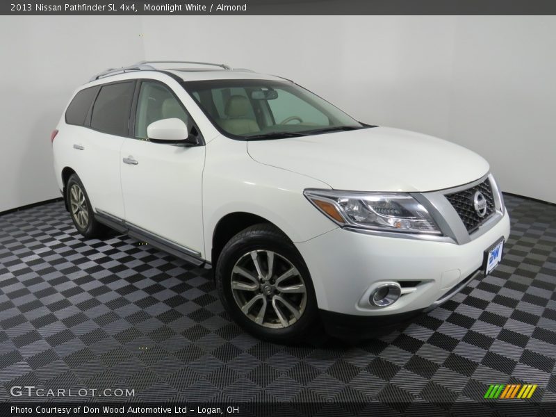 Moonlight White / Almond 2013 Nissan Pathfinder SL 4x4