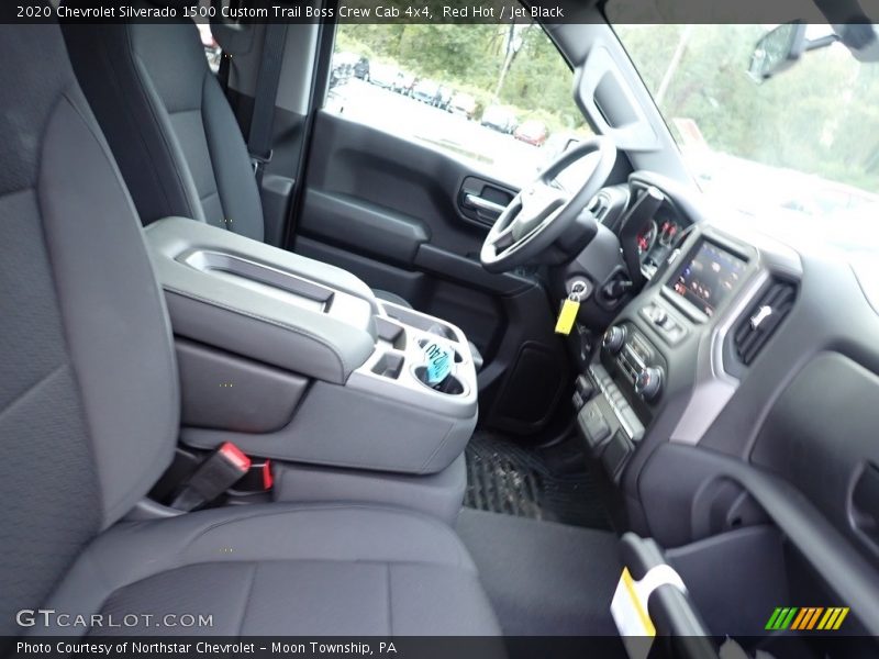 Red Hot / Jet Black 2020 Chevrolet Silverado 1500 Custom Trail Boss Crew Cab 4x4