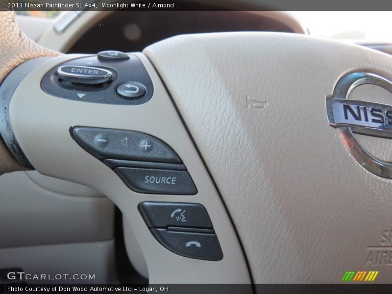 Moonlight White / Almond 2013 Nissan Pathfinder SL 4x4