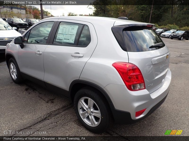 Silver Ice Metallic / Jet Black 2020 Chevrolet Trax LS