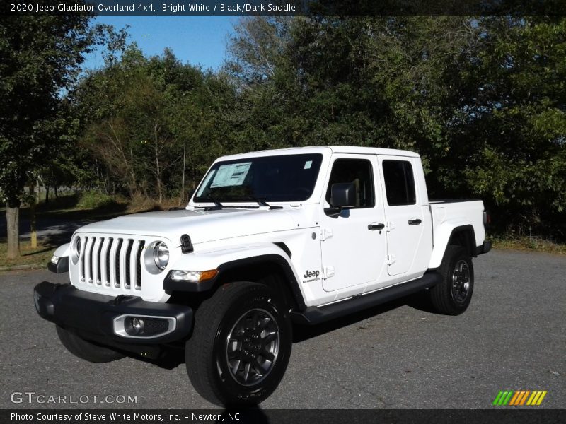 Bright White / Black/Dark Saddle 2020 Jeep Gladiator Overland 4x4