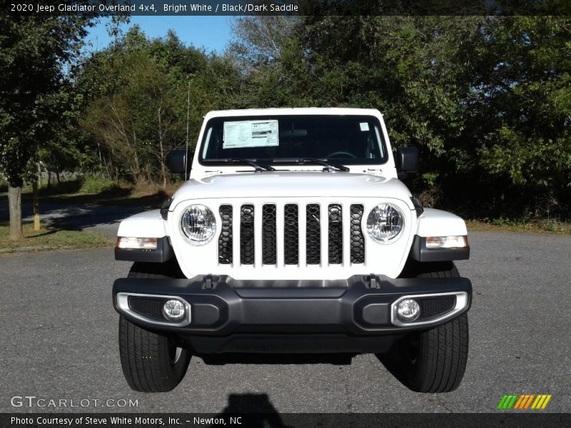 Bright White / Black/Dark Saddle 2020 Jeep Gladiator Overland 4x4