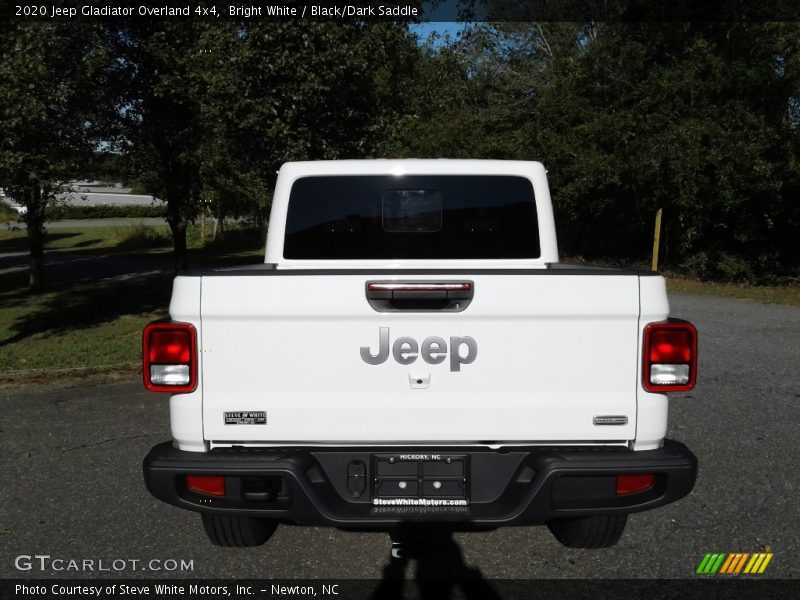 Bright White / Black/Dark Saddle 2020 Jeep Gladiator Overland 4x4