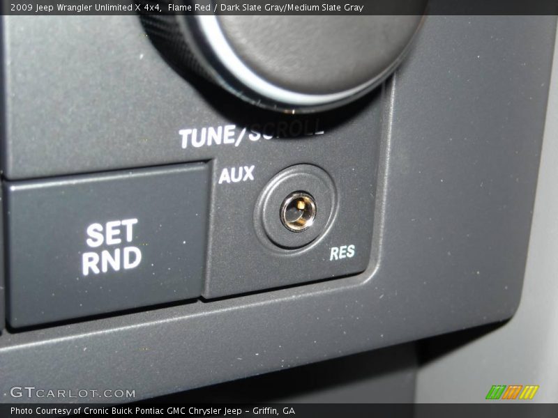 Flame Red / Dark Slate Gray/Medium Slate Gray 2009 Jeep Wrangler Unlimited X 4x4