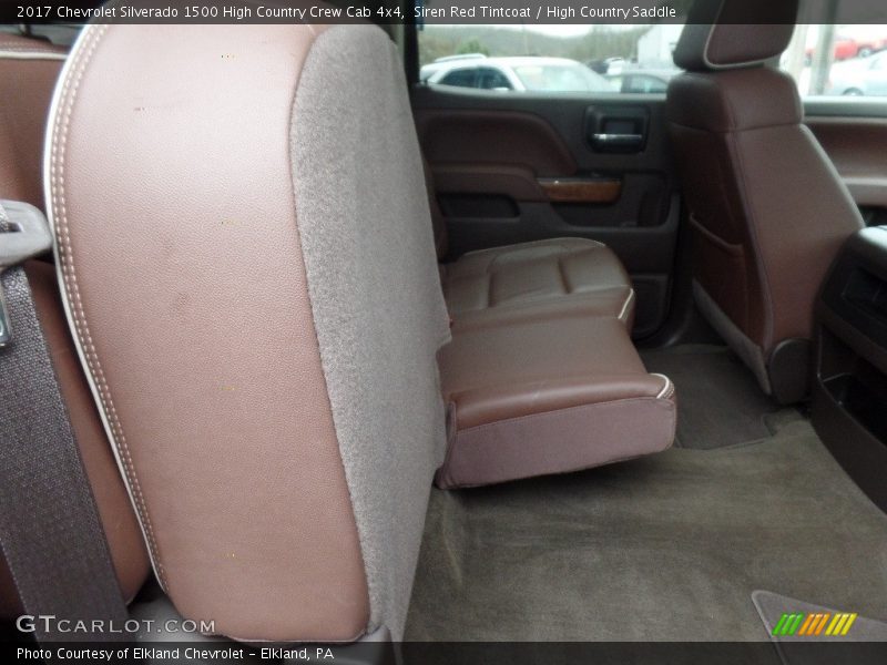 Siren Red Tintcoat / High Country Saddle 2017 Chevrolet Silverado 1500 High Country Crew Cab 4x4