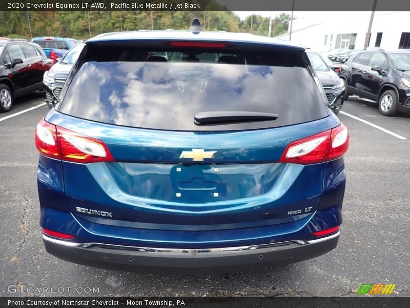 Pacific Blue Metallic / Jet Black 2020 Chevrolet Equinox LT AWD