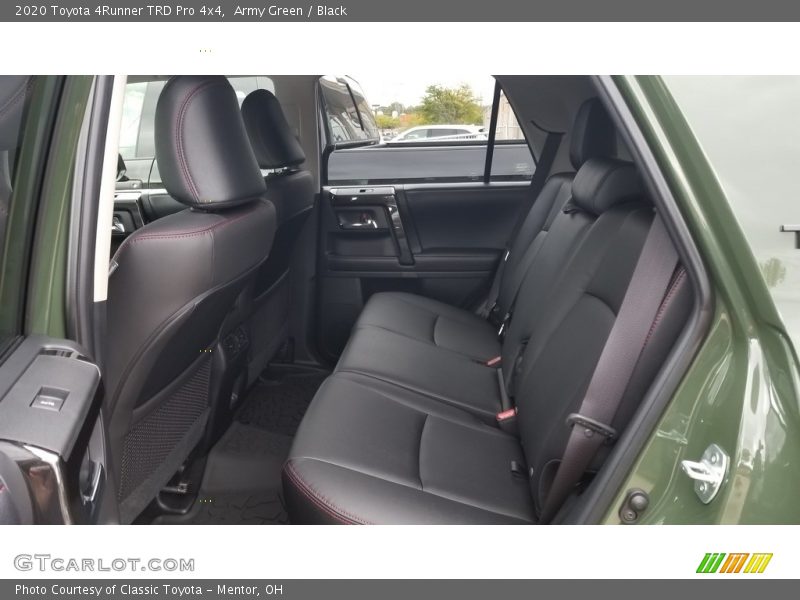 Rear Seat of 2020 4Runner TRD Pro 4x4