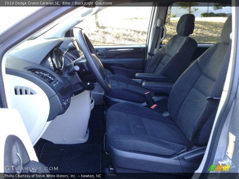 Billet / Black/Light Graystone 2019 Dodge Grand Caravan SE