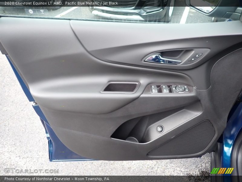 Pacific Blue Metallic / Jet Black 2020 Chevrolet Equinox LT AWD