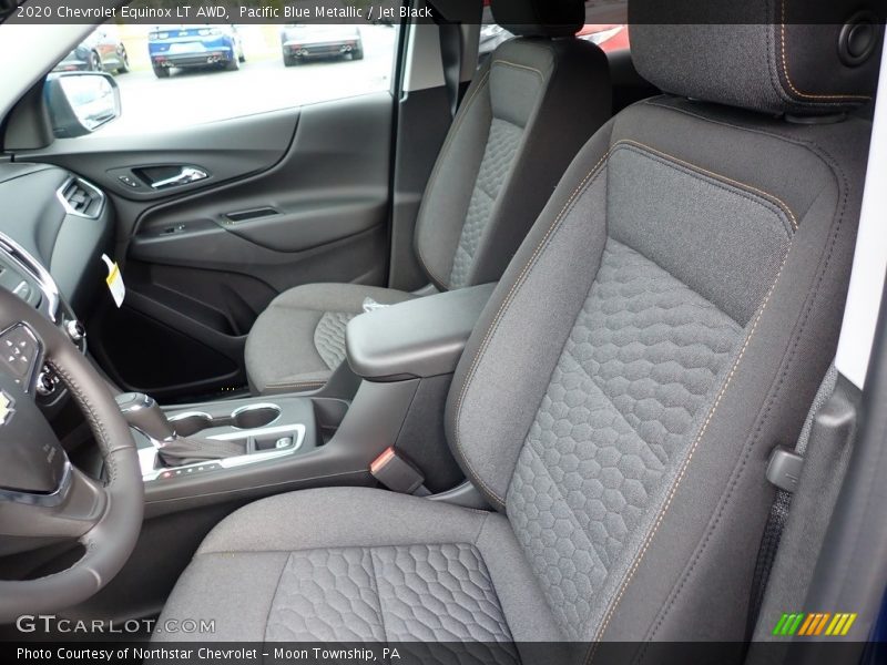 Pacific Blue Metallic / Jet Black 2020 Chevrolet Equinox LT AWD