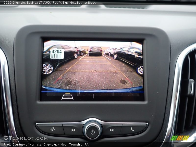 Pacific Blue Metallic / Jet Black 2020 Chevrolet Equinox LT AWD