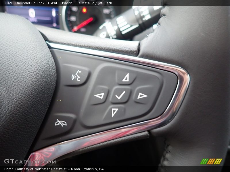 Pacific Blue Metallic / Jet Black 2020 Chevrolet Equinox LT AWD