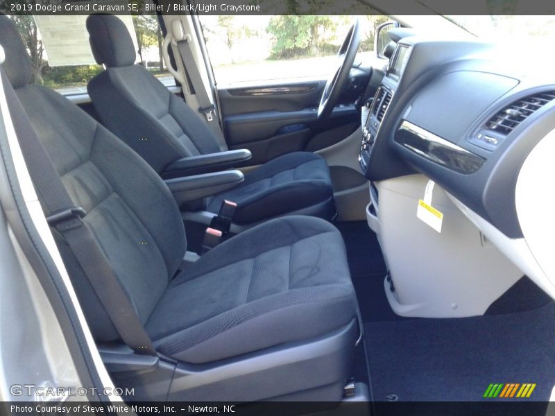 Billet / Black/Light Graystone 2019 Dodge Grand Caravan SE