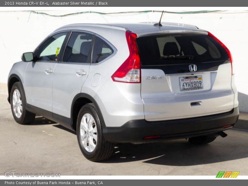 Alabaster Silver Metallic / Black 2013 Honda CR-V EX-L