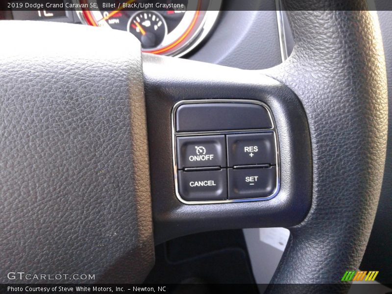 Billet / Black/Light Graystone 2019 Dodge Grand Caravan SE