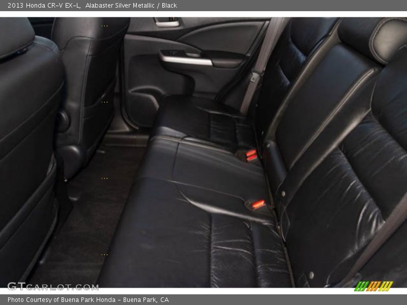 Alabaster Silver Metallic / Black 2013 Honda CR-V EX-L
