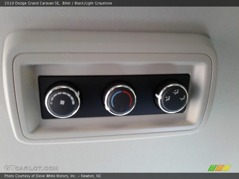 Billet / Black/Light Graystone 2019 Dodge Grand Caravan SE