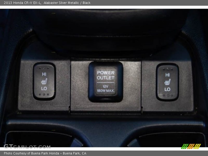 Alabaster Silver Metallic / Black 2013 Honda CR-V EX-L