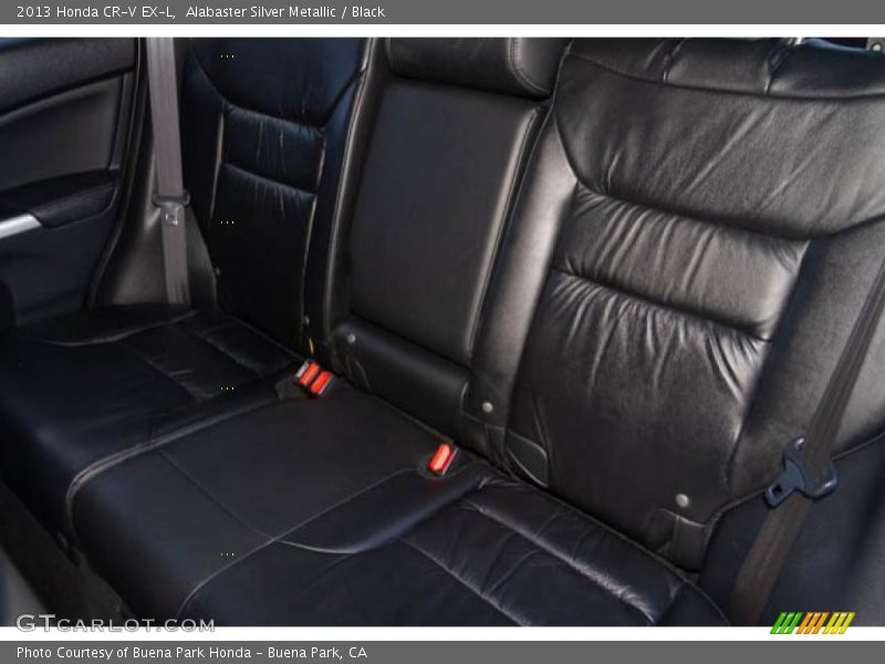 Alabaster Silver Metallic / Black 2013 Honda CR-V EX-L