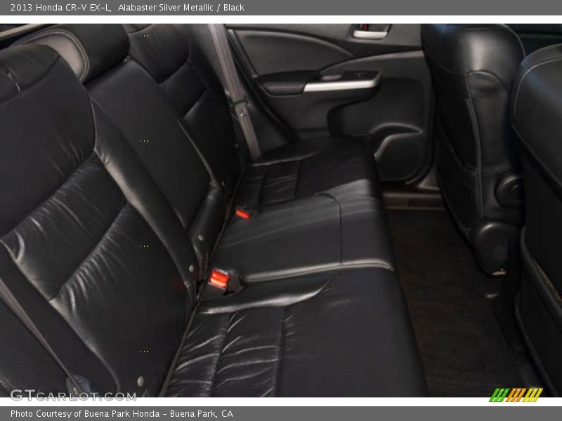 Alabaster Silver Metallic / Black 2013 Honda CR-V EX-L