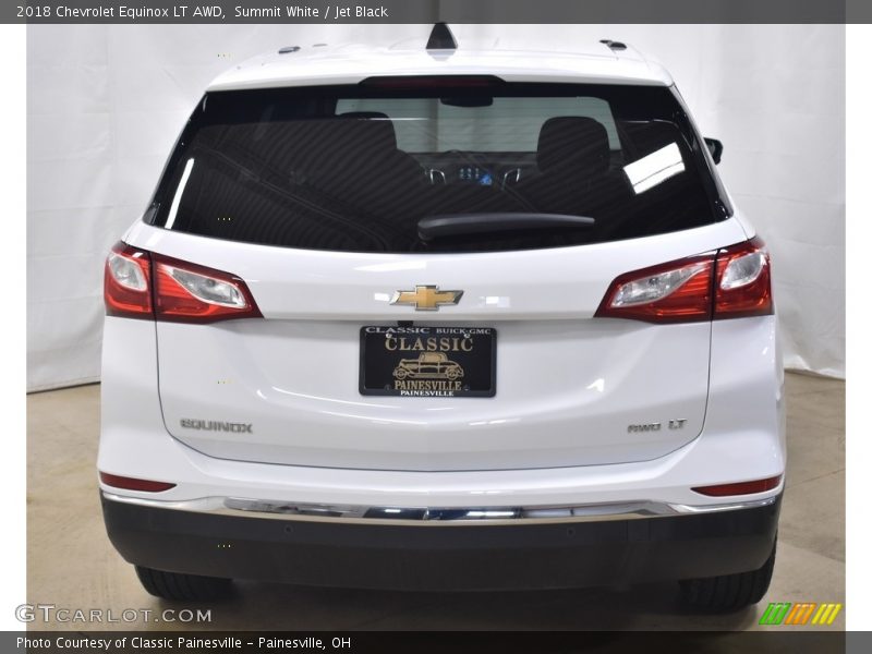 Summit White / Jet Black 2018 Chevrolet Equinox LT AWD