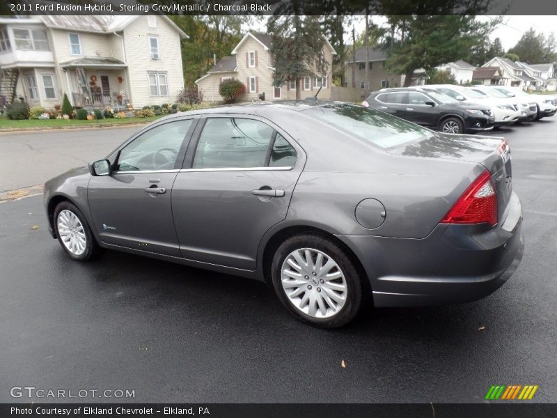 Sterling Grey Metallic / Charcoal Black 2011 Ford Fusion Hybrid