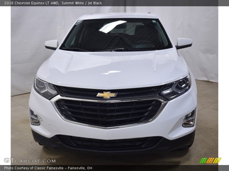 Summit White / Jet Black 2018 Chevrolet Equinox LT AWD