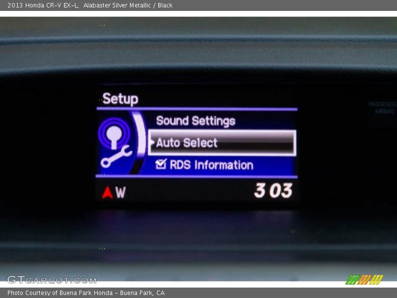 Alabaster Silver Metallic / Black 2013 Honda CR-V EX-L