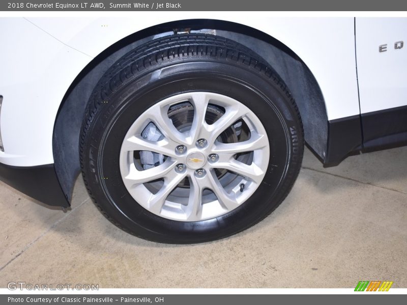 Summit White / Jet Black 2018 Chevrolet Equinox LT AWD