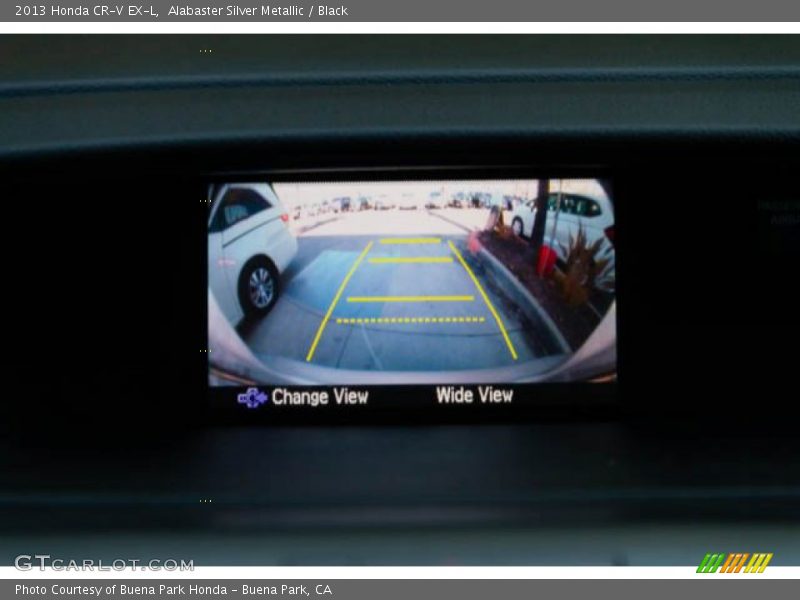 Alabaster Silver Metallic / Black 2013 Honda CR-V EX-L