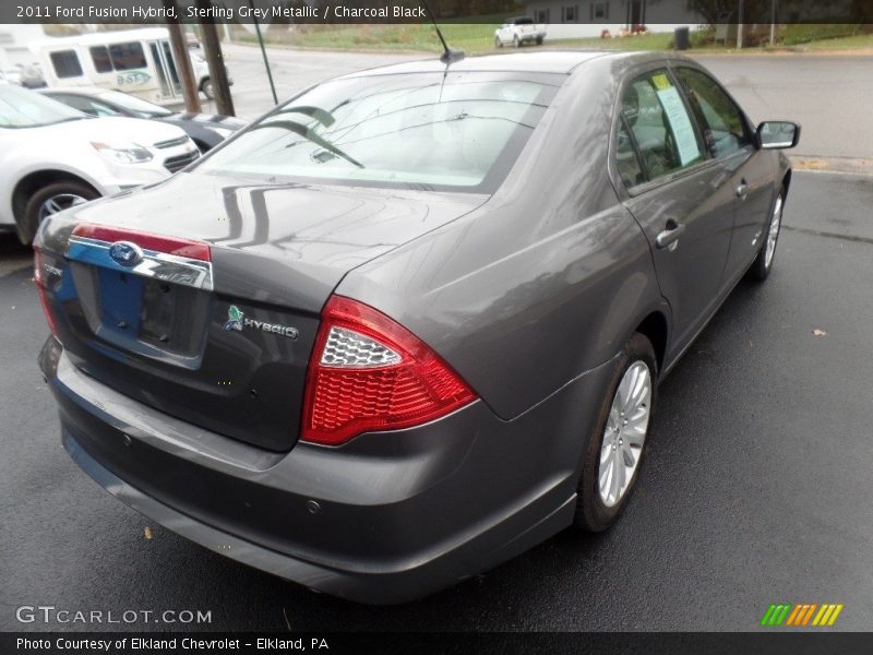 Sterling Grey Metallic / Charcoal Black 2011 Ford Fusion Hybrid