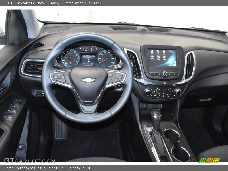 Summit White / Jet Black 2018 Chevrolet Equinox LT AWD