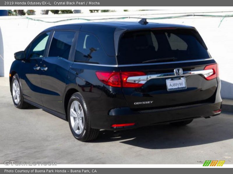 Crystal Black Pearl / Mocha 2019 Honda Odyssey EX-L
