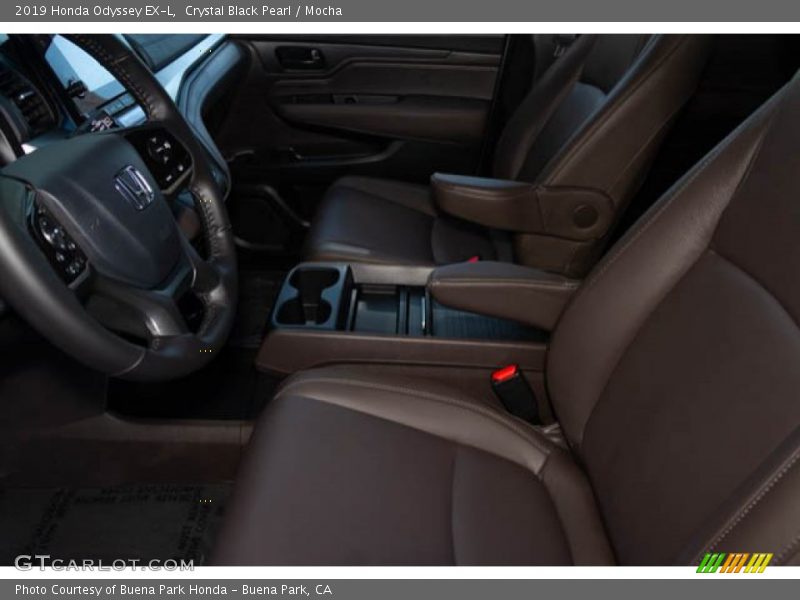 Crystal Black Pearl / Mocha 2019 Honda Odyssey EX-L