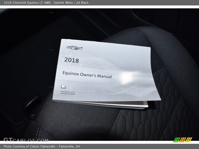 Summit White / Jet Black 2018 Chevrolet Equinox LT AWD