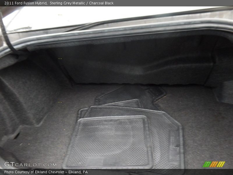 Sterling Grey Metallic / Charcoal Black 2011 Ford Fusion Hybrid