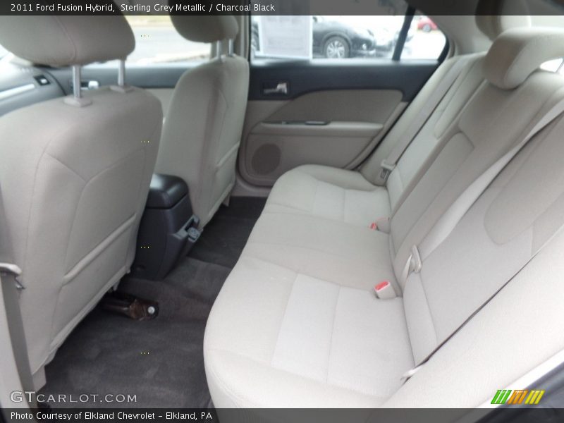 Sterling Grey Metallic / Charcoal Black 2011 Ford Fusion Hybrid