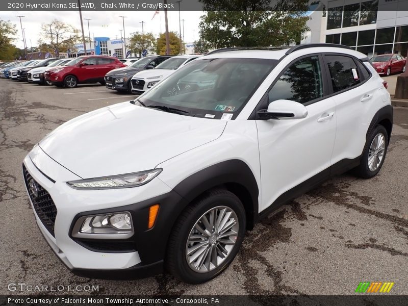  2020 Kona SEL AWD Chalk White