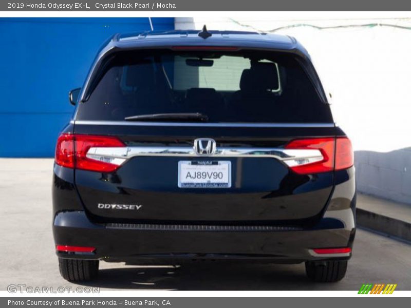 Crystal Black Pearl / Mocha 2019 Honda Odyssey EX-L