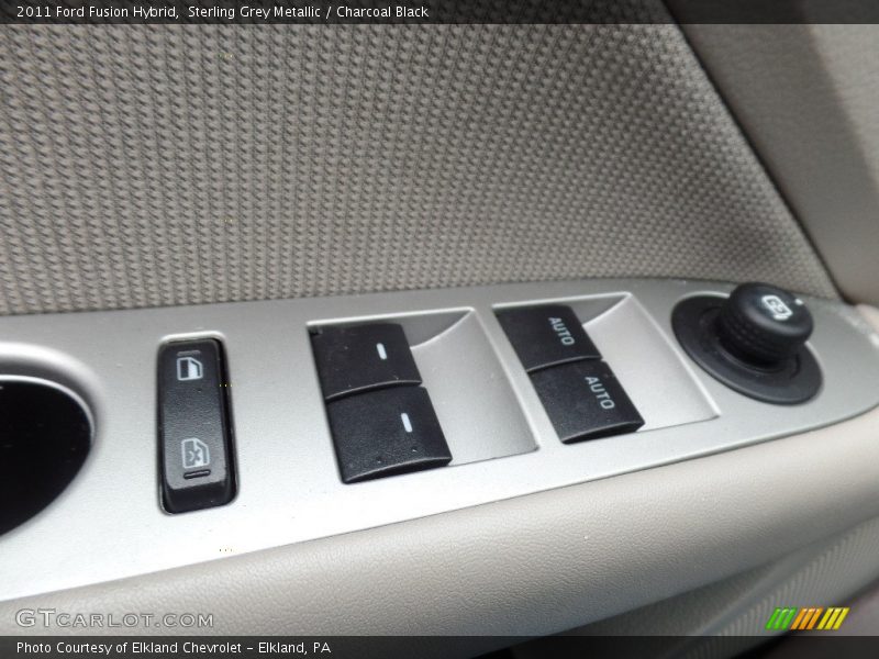 Sterling Grey Metallic / Charcoal Black 2011 Ford Fusion Hybrid