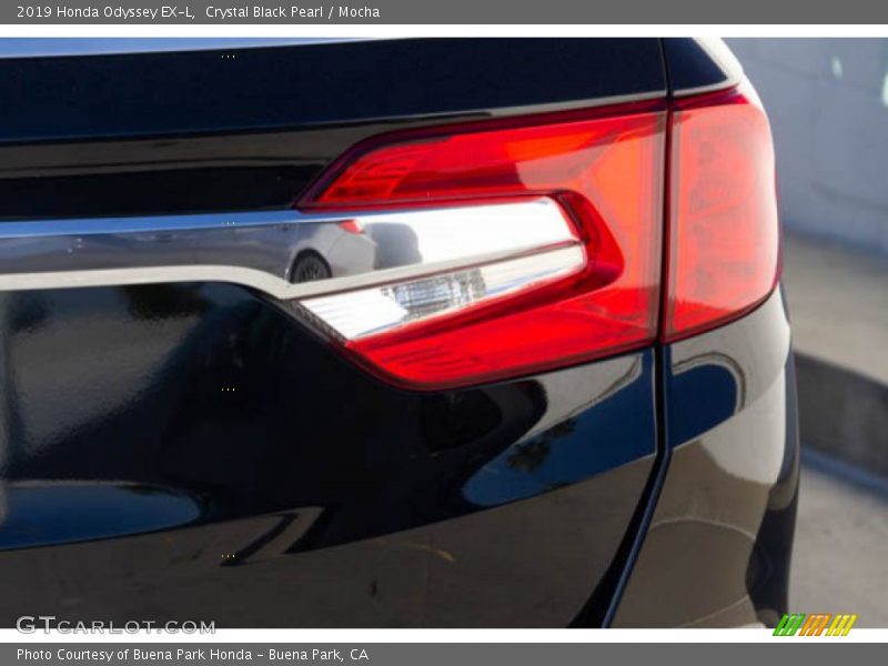 Crystal Black Pearl / Mocha 2019 Honda Odyssey EX-L