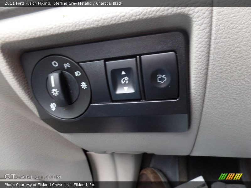 Sterling Grey Metallic / Charcoal Black 2011 Ford Fusion Hybrid
