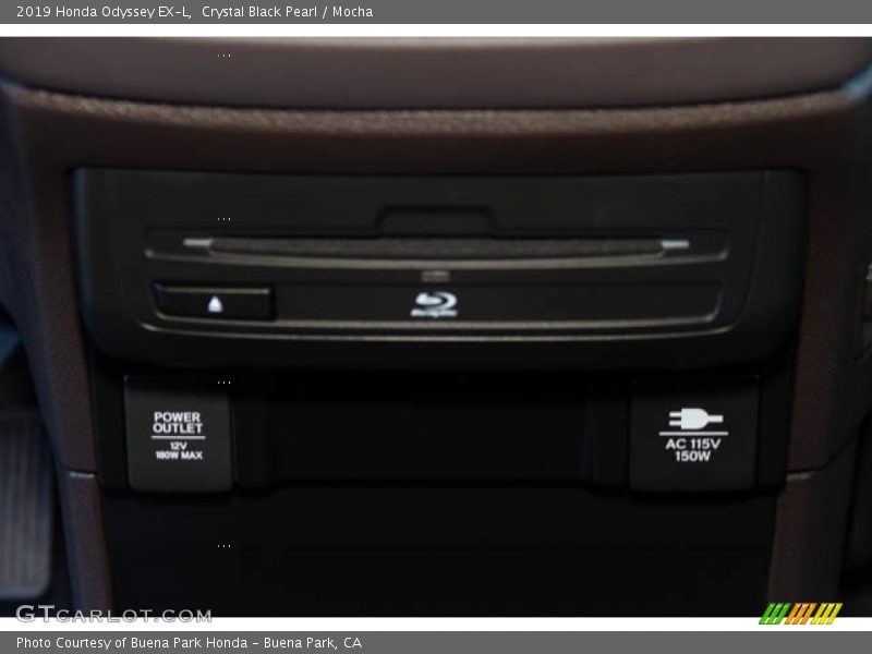 Crystal Black Pearl / Mocha 2019 Honda Odyssey EX-L
