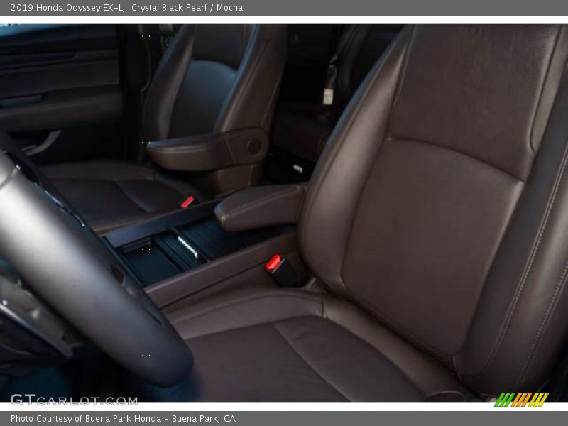 Crystal Black Pearl / Mocha 2019 Honda Odyssey EX-L
