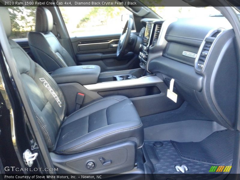 Front Seat of 2020 1500 Rebel Crew Cab 4x4